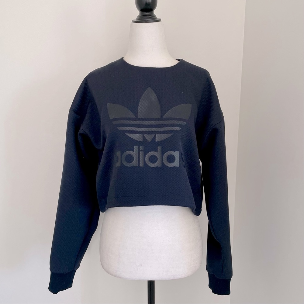 Adidas cropped sweater